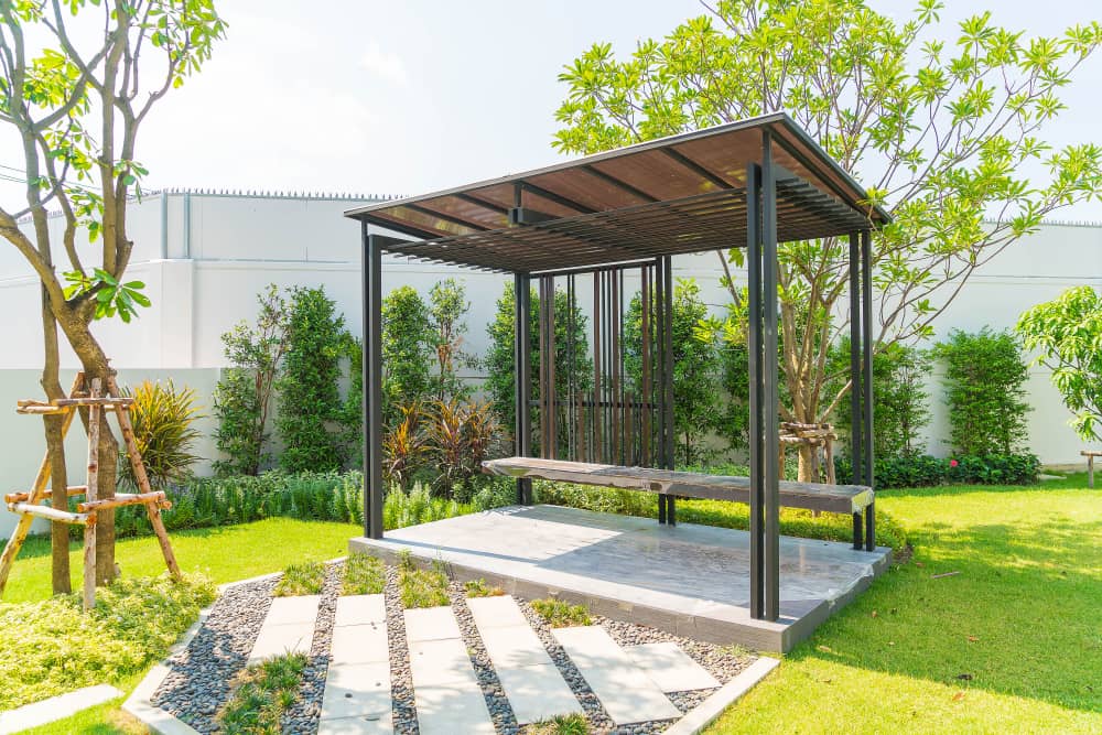 construcción jardines en Madrid