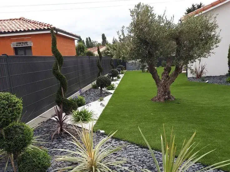 Reforma de jardín en una vivienda unifamiliar de Chamartín